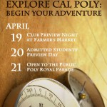 Cal Poly Open House Poster Entry (Designed with Adobe InDesign)