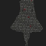 Didot Font Monogram (Inside, Created with Adobe Illustrator & InDesign)