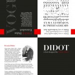 Didot Font Monogram (Outside, Created with Adobe Illustrator & InDesign)