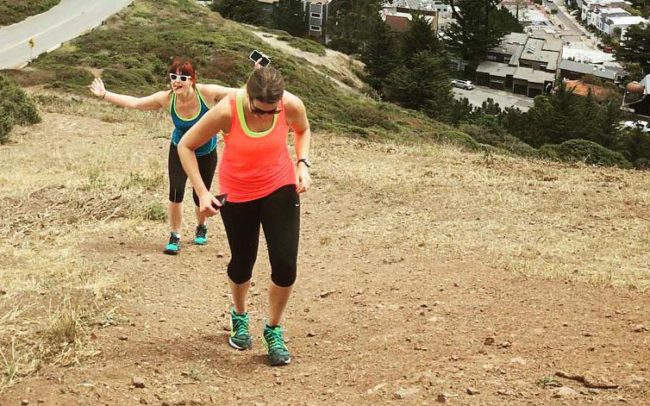 Natalie Kuhn Hiking